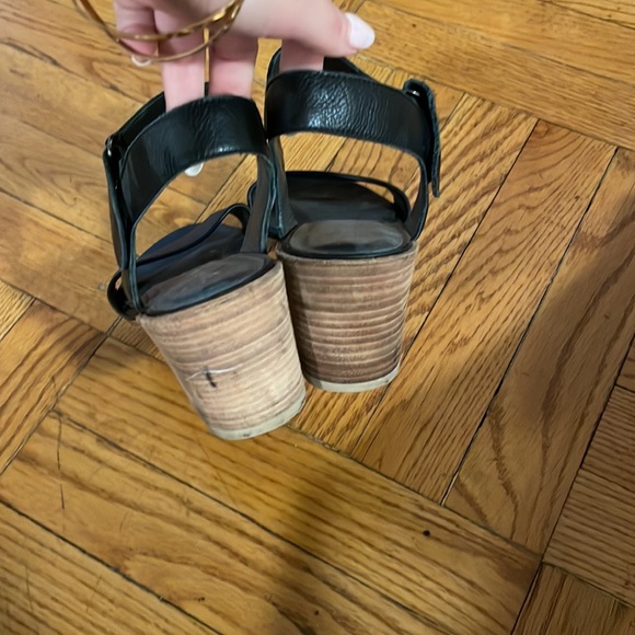 Stuart Weitzman Black Sandals - Picture 7 of 8